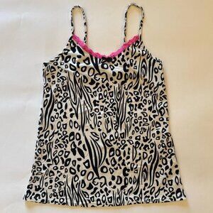 Emme Jordan Leopard Print Soft Tank Top ☆